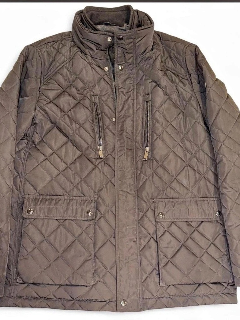 Calvin Klein Men's Quilted Zip Up Jacket Size Medium